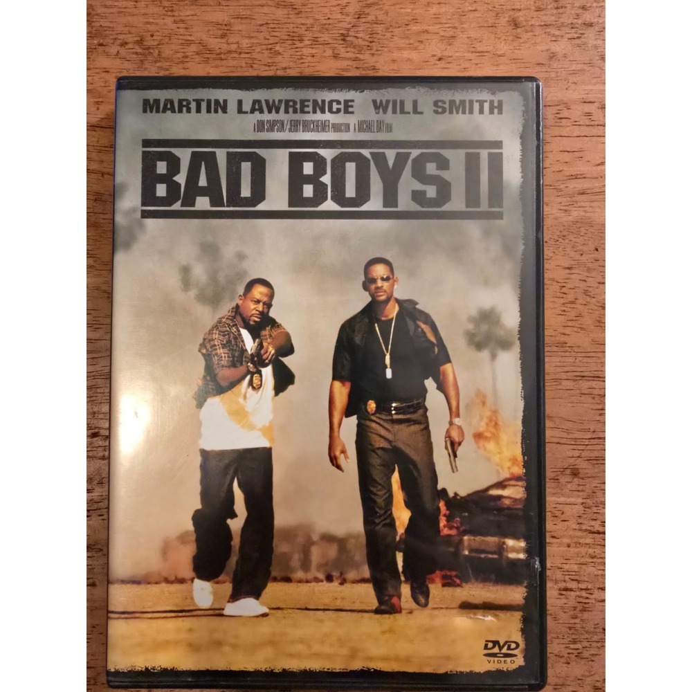 Bad Boys II (DVD, 2003), Lawrence,‎ Smith, Very Good Condition